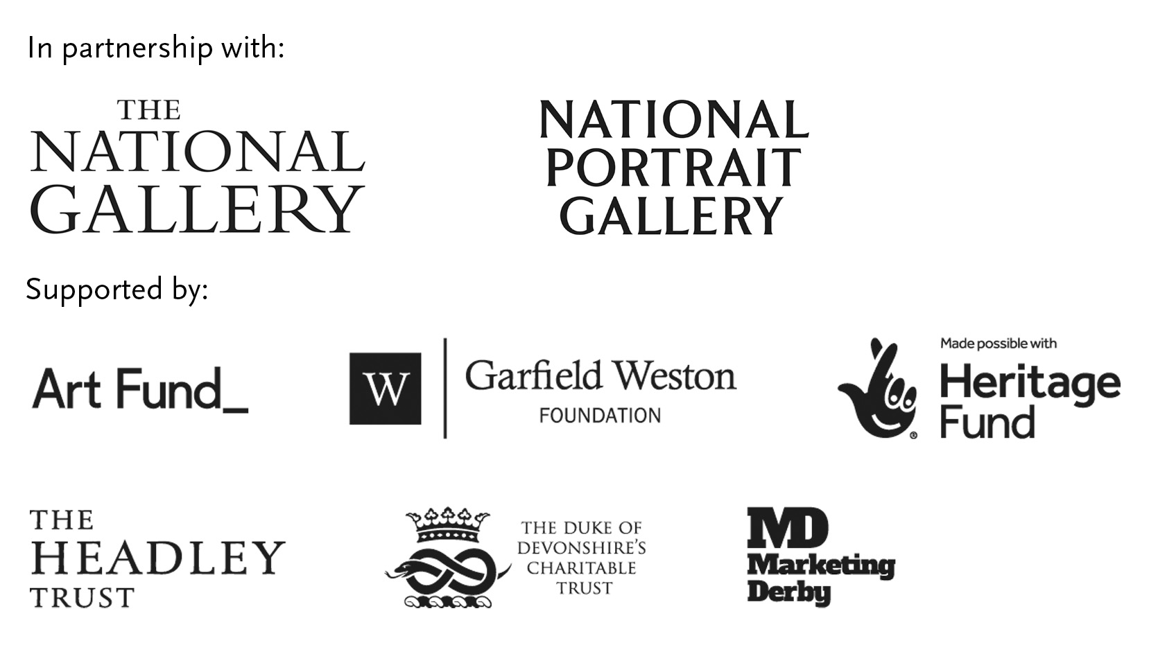 Funder logos
