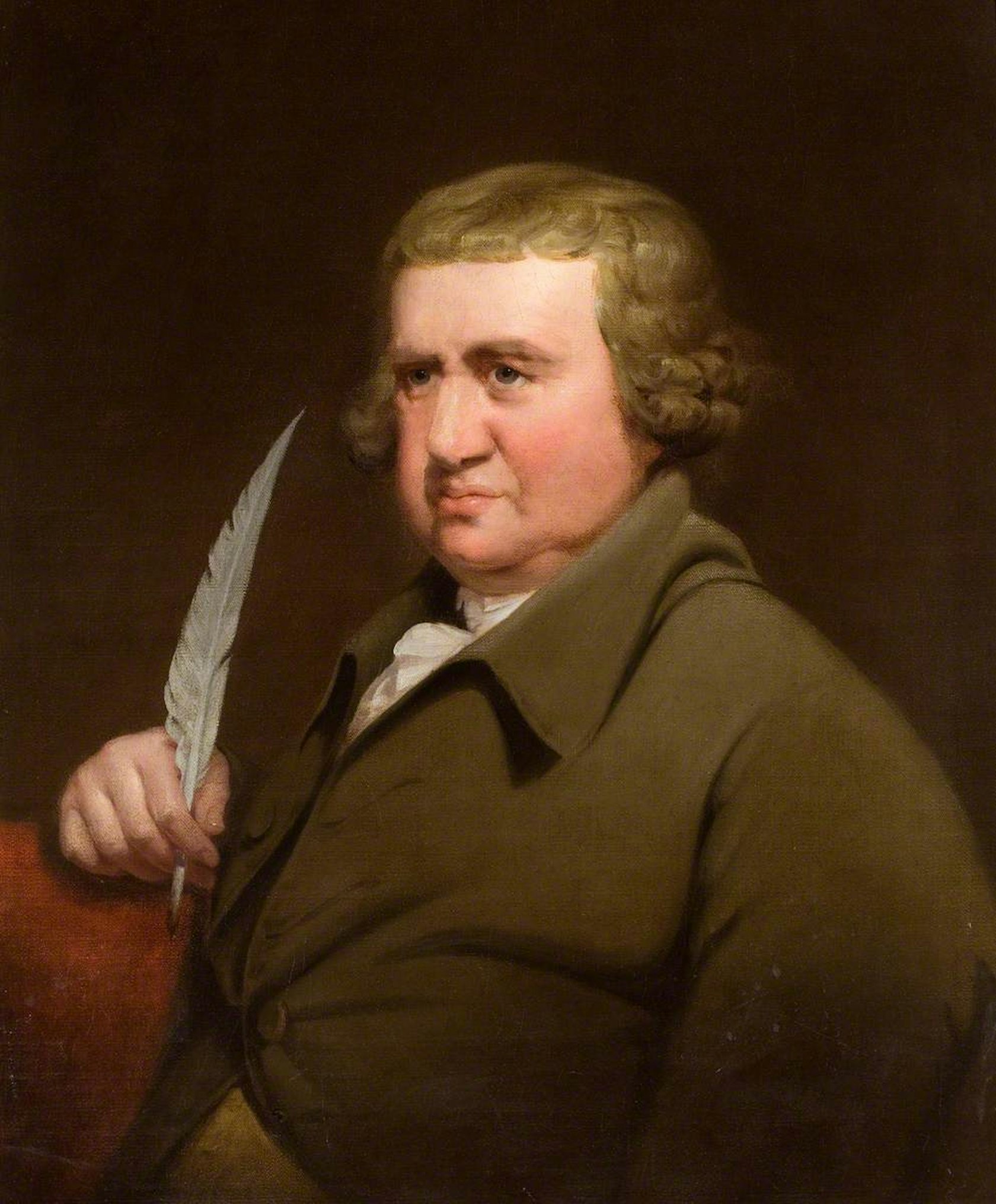 Wright of Derby, Joseph, 1734-1797; Erasmus Darwin (1731-1802)