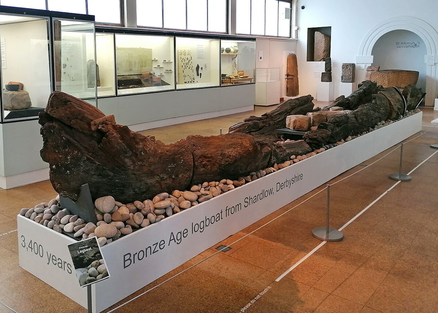 Object highlight: A Bronze Age Logboat image