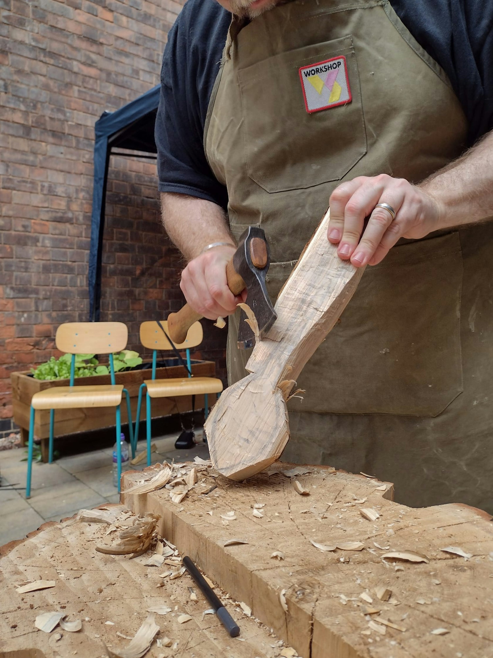 Wooden spoon carving workshop – August 2025