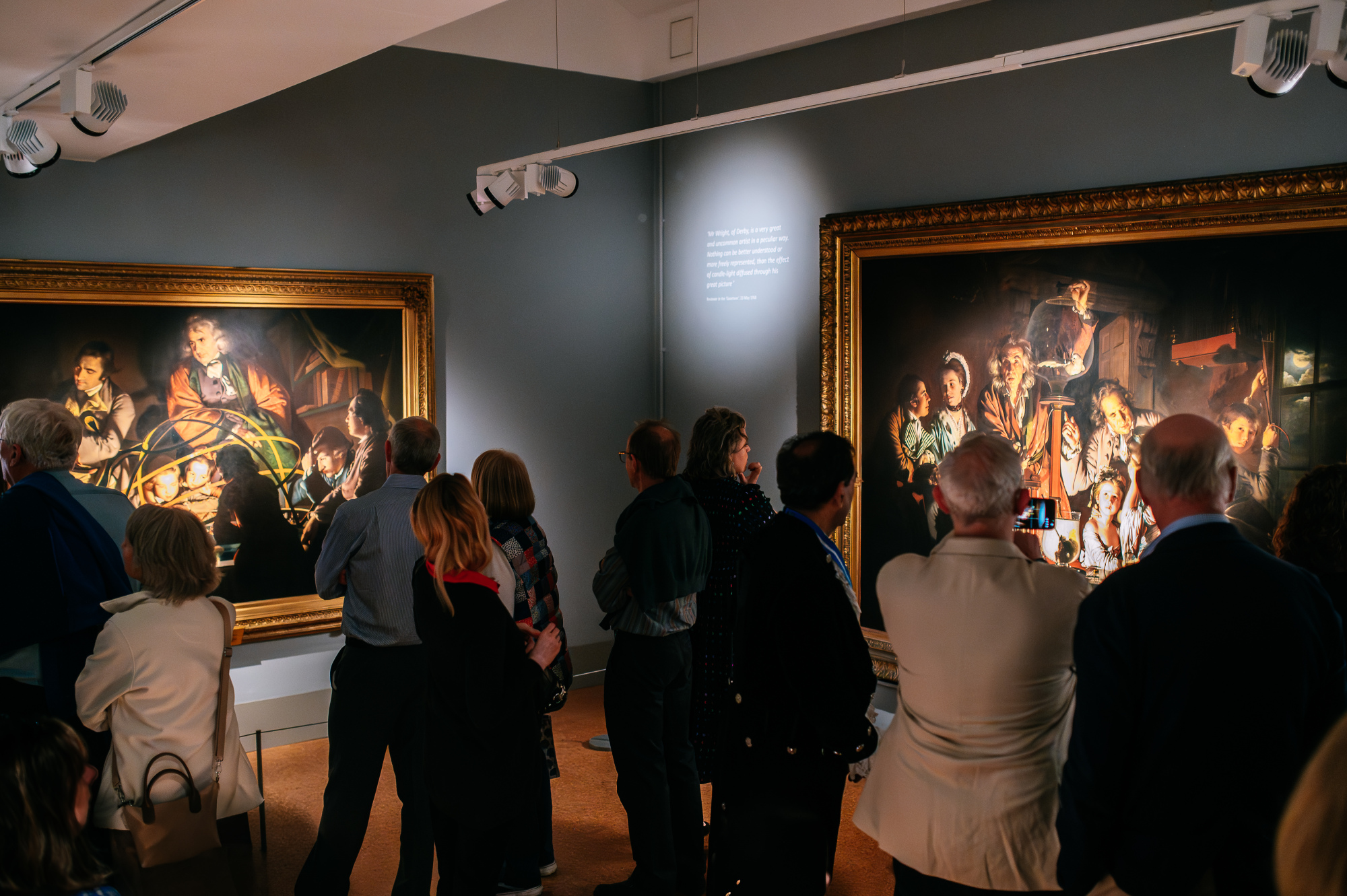 Wright of Derby: From the Shadows Launch (c) Chris Seddon Photography/ Derby Museums