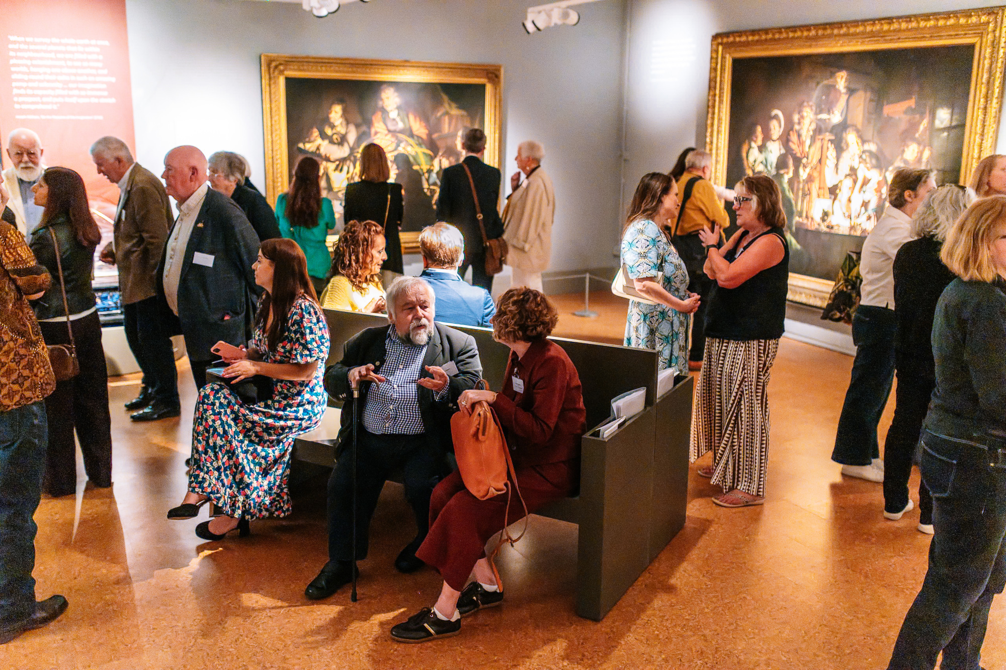 Wright of Derby: From the Shadows Launch (c) Chris Seddon Photography/ Derby Museums
