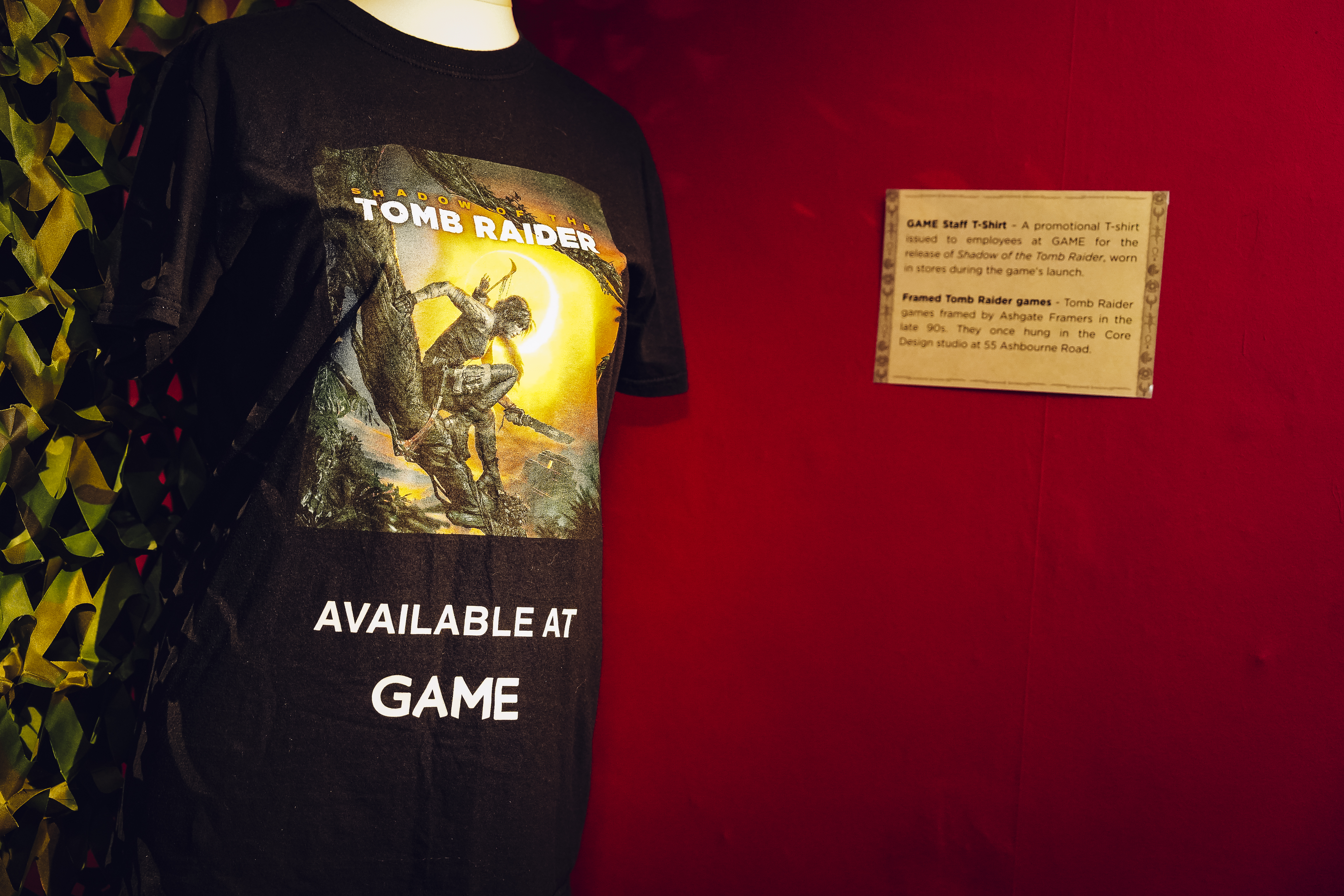 ‘Lara Croft: 30 Years On – From Derby to Global Icon’ (c) Ash Stanley/ Derby museums.’