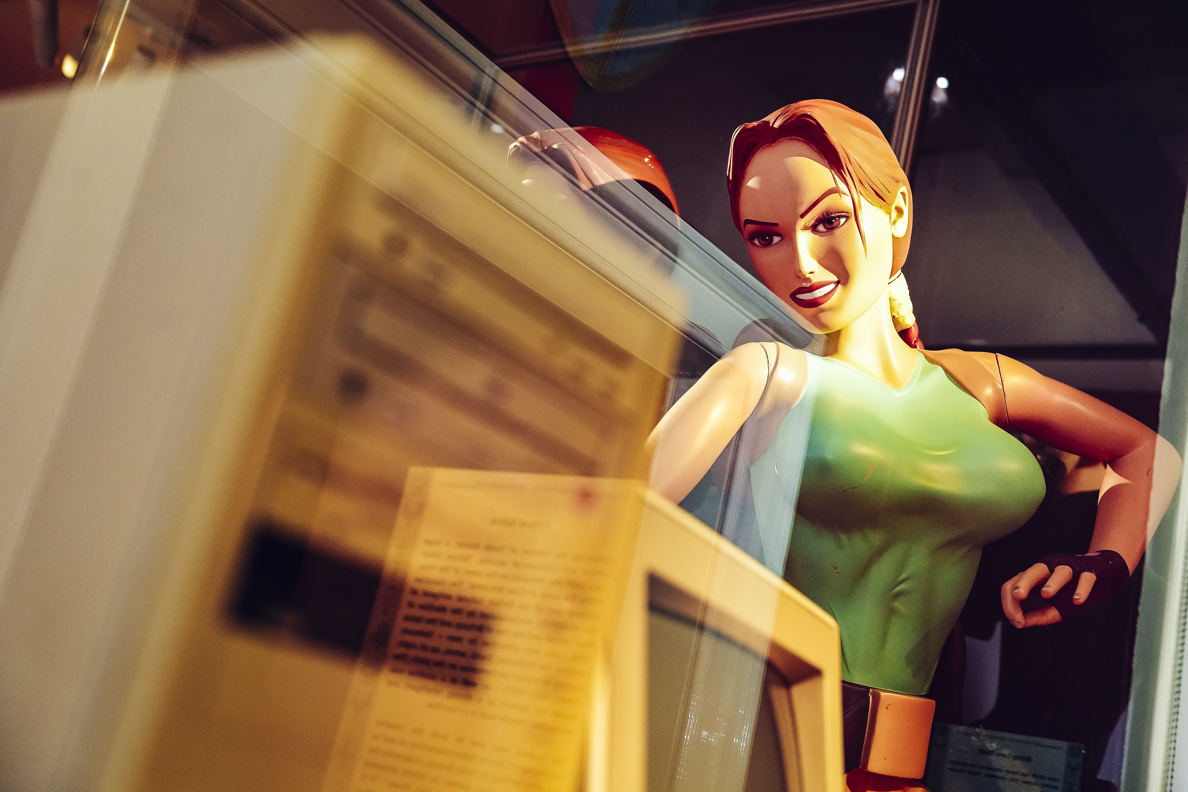 ‘Lara Croft: 30 Years On – From Derby to Global Icon’ (c) Ash Stanley/ Derby museums.’